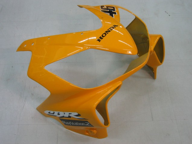 Billigste Honda CBR600 F4i Motorrad Verkleidung 2004-2007 - Gelb Blau Weiss Schwarz Nastro Azzurro