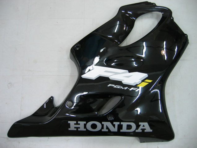 Billigste Honda CBR600 F4i Motorrad Verkleidung 2004-2007 - Glanzendes Schwarz