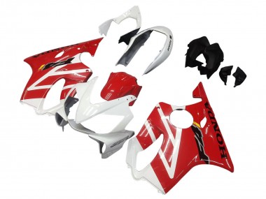 Billigste Honda CBR600 F4i Motorrad Verkleidung 2004-2007 - Weiss Rot