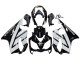 Billigste Honda CBR600 F4i Motorrad Verkleidung 2004-2007 - Weiss Glanzendes Schwarz