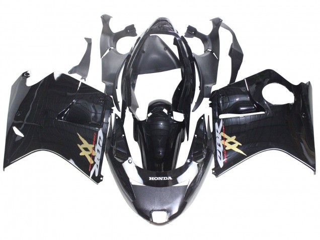 Billigste Honda CBR1100XX Blackbird Abs Motorrad Verkleidungen 1996-2007 - Glanzendes Schwarz