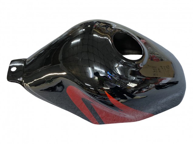 Billigste Honda CBR600 F2 Motorrad Verkleidung 1991-1994 - Orange Glanzendes Schwarz