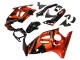 Billigste Honda CBR600 F3 Motorrad Verkleidung 1995-1996 - Orange Glanzendes Schwarz