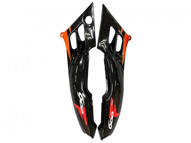 Billigste Honda CBR600 F3 Motorrad Verkleidung 1995-1996 - Orange Glanzendes Schwarz