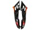 Billigste Honda CBR600 F3 Motorrad Verkleidung 1995-1996 - Orange Glanzendes Schwarz
