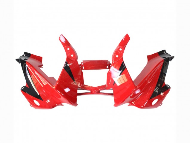 Billigste Honda CBR600 F3 Motorrad Verkleidung 1997-1998 - Rot Glanzendes Schwarz
