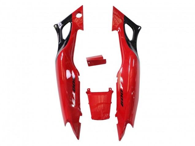 Billigste Honda CBR600 F3 Motorrad Verkleidung 1997-1998 - Rot Glanzendes Schwarz