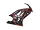 Billigste Honda CBR600 F3 Motorrad Verkleidung Kit 1997-1998 - Rot Glanzendes Schwarz