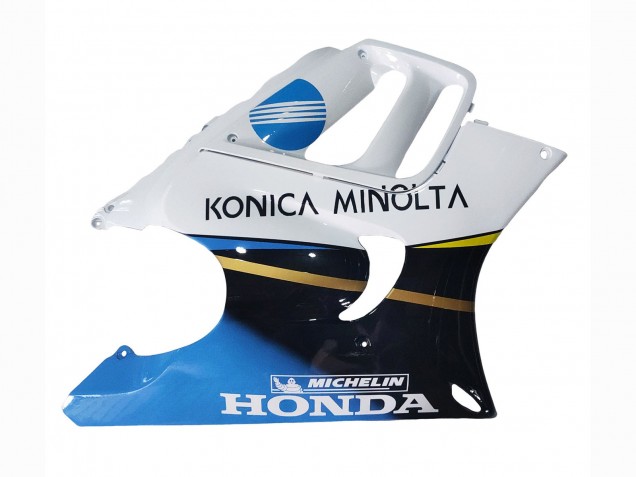 Billigste Honda CBR600 F3 Motorrad Verkleidung 1997-1998 - Weiss Blau Glanzendes Schwarz