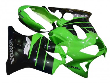 Billigste Honda CBR600 F4 Motorrad Verkleidung 1999-2000 - Grun Glanzendes Schwarz