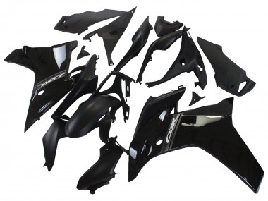 Billigste Honda CBR600F Motorrad Verkleidung 2011-2013 - Glanzendes Schwarz