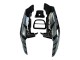 Billigste Honda CBR900RR 893 Motorrad Verkleidung 1992-1993 - Silber Glanzendes Schwarz