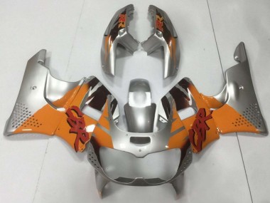 Billigste Honda CBR900RR 893 Motorrad Verkleidung 1994-1995 - Silber Orange