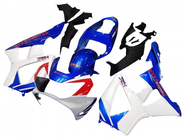 Billigste Honda CBR900RR 929 Motorrad Verkleidung 2000-2001 - Weiss Blau Rot HRC