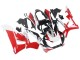 Billigste Honda CBR900RR 929 Motorrad Verkleidung 2000-2001 - Weiss Rot Glanzendes Schwarz Rennen