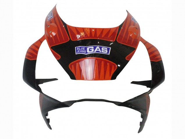Billigste Honda CBR900RR 954 Motorrad Verkleidung 2002-2003 - Gelb Rot Glanzendes Schwarz Repsol Rossi