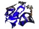 Billigste Honda CBR900RR 954 Motorrad Verkleidung Kit 2002-2003 - Blau Glanzendes Schwarz