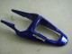 Billigste Honda CBR900RR 954 Motorrad Verkleidung Kit 2002-2003 - Blau Glanzendes Schwarz