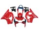 Billigste Honda CBR900RR 954 Motorrad Verkleidung 2002-2003 - Rot Dunkel Blau Dunlop