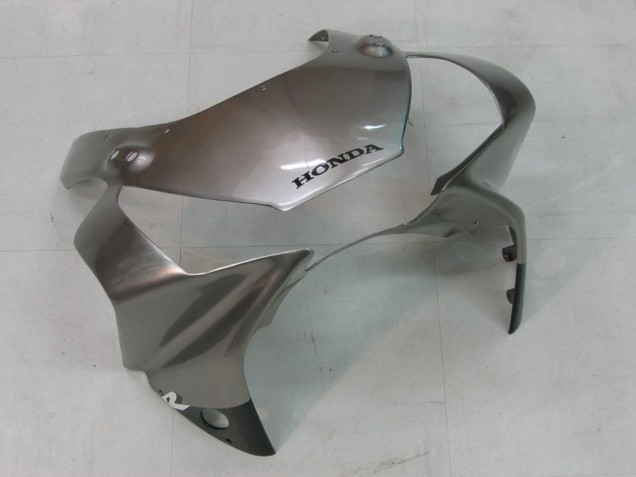 Billigste Honda CBR900RR 954 Motorrad Verkleidung 2002-2003 - Silber Glanzendes Schwarz