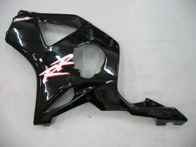 Billigste Honda CBR900RR 954 Motorrad Verkleidung 2002-2003 - Glanzendes Schwarz