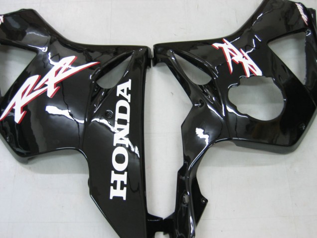 Billigste Honda CBR900RR 954 Motorrad Verkleidung 2002-2003 - Glanzendes Schwarz