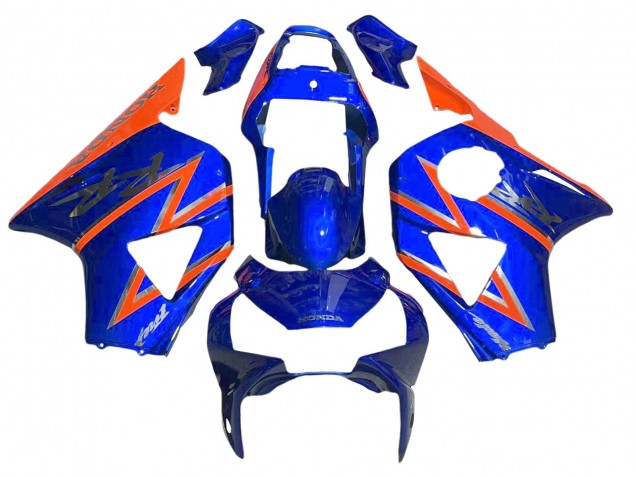 Billigste Honda CBR900RR 954 Motorrad Verkleidung 2002-2003 - Orange Blau