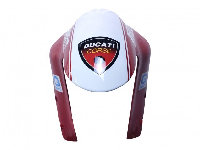 Billigste Ducati 848/1098/1198 Motorrad Verkleidung 2007-2014 - Weiss Rot Glanzendes Schwarz Valsir Xerox