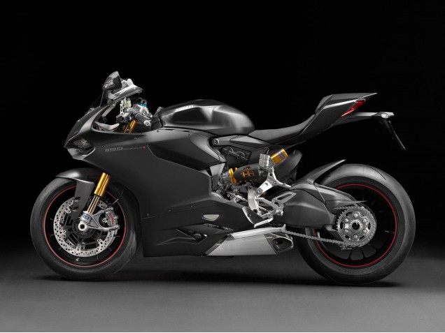 Billigste Ducati 1199 Motorrad Verkleidung 2011-2014 - Matt Schwarz
