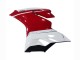 Billigste Ducati 1199 Motorrad Verkleidung 2011-2014 - Weiss Rot Glanzendes Schwarz