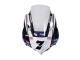 Billigste Ducati Panigale 899/1199 Motorrad Verkleidung 2011-2014 - Weiss Schwarz Blau Fiamm Ficc 7