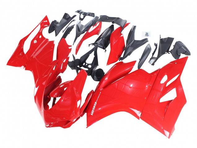 Billigste Ducati 1299 Motorrad Verkleidung 2015-2020 - Rot