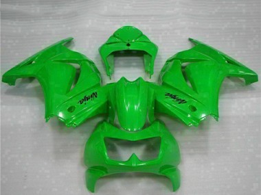 Billigste Kawasaki EX250 Motorrad Verkleidung 2008-2012 - Grun