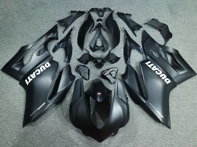 Billigste Ducati 1299 Motorrad Verkleidung 2015-2020 - Matt Schwarz