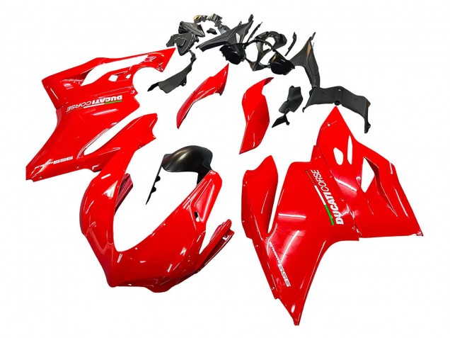 Billigste Ducati 959 Motorrad Verkleidung 2015-2020 - Rot