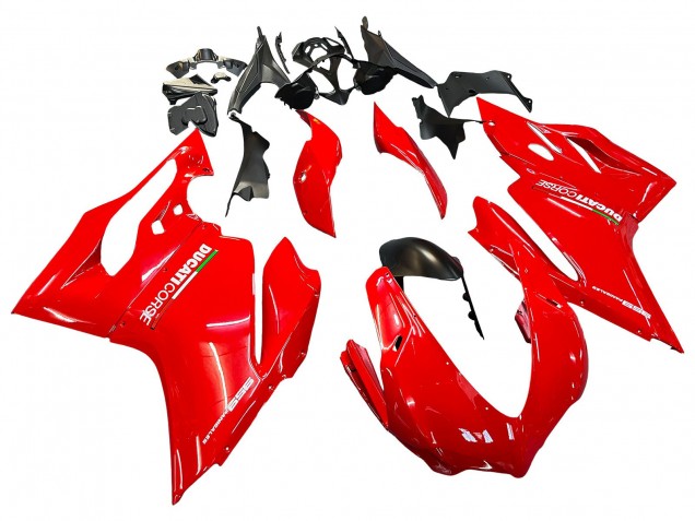 Billigste Ducati 959 Motorrad Verkleidung 2015-2020 - Rot