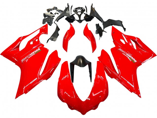 Billigste Ducati 959 Motorrad Verkleidung 2015-2020 - Rot