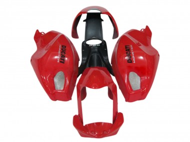 Billigste Ducati Monster 696 796 1100 1100S Motorrad Verkleidung 2008-2012 - Rot
