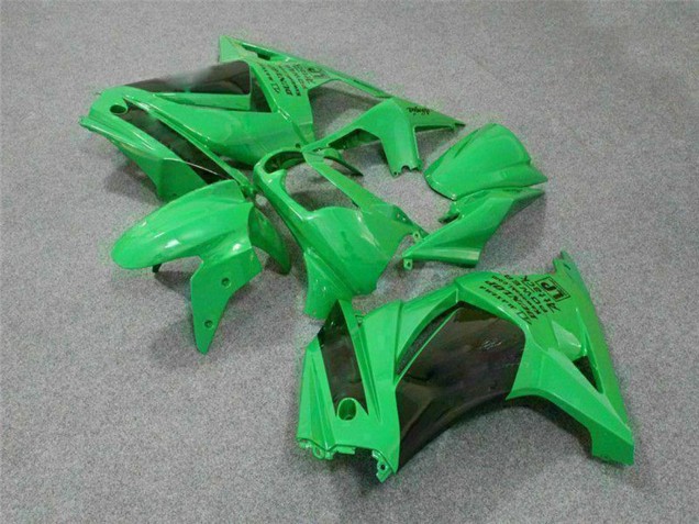 Billigste Kawasaki EX250 Motorrad Verkleidung 2008-2012 - Grun Schwarz