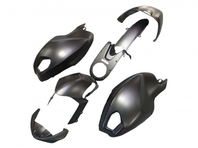 Billigste Ducati Monster 696 796 1100 1100S Motorrad Verkleidung 2008-2012 - Matt Schwarz