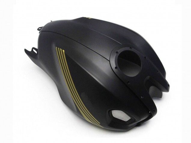 Billigste Ducati Monster 696 796 1100 1100S Motorrad Verkleidung 2008-2012 - Matt Schwarz Gold