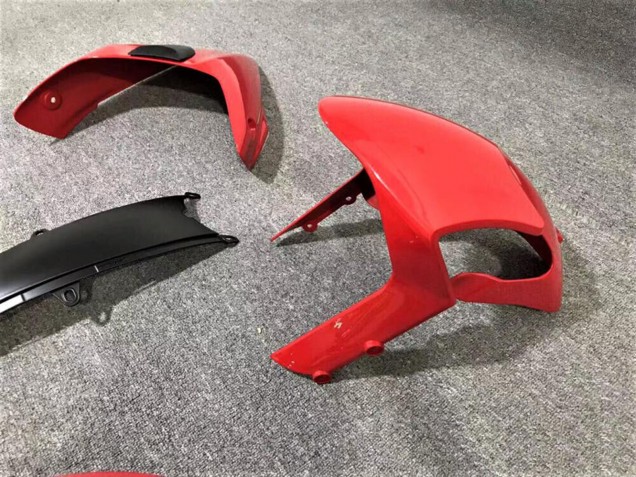 Billigste Ducati Monster 696 796 1100 1100S Motorrad Verkleidung 2008-2012 - Rot