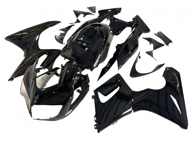 Billigste Honda CBR125R Motorrad Verkleidung 2002-2006 - Glanzendes Schwarz