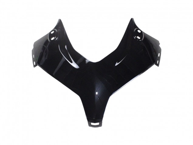 Billigste Honda CBR500R Motorrad Verkleidung 2013-2015 - Glanzendes Schwarz Matt Schwarz