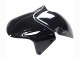 Billigste Honda CBR500R Motorrad Verkleidung 2013-2015 - Glanzendes Schwarz Matt Schwarz