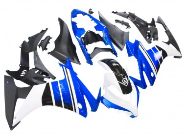 Billigste Honda CBR500R Motorrad Verkleidung 2013-2015 - Blau Weiss Matt Schwarz