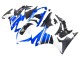 Billigste Honda CBR500R Motorrad Verkleidung 2013-2015 - Blau Weiss Matt Schwarz