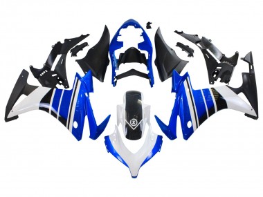 Billigste Honda CBR500R Motorrad Verkleidung 2013-2015 - Blau Weiss Matt Schwarz