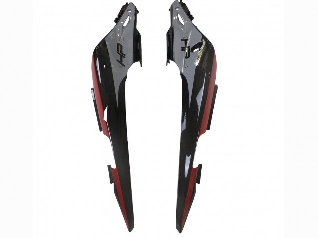 Billigste Honda CBR500R Motorrad Verkleidung 2013-2015 - Rot Silber Glanzendes Schwarz