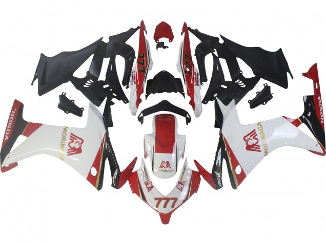 Billigste Honda CBR500R Motorrad Verkleidung 2013-2015 - Weiss Rot Grun Glanzendes Schwarz Morinage 777